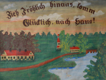 Zieh fröhlich hinaus, komm Glücklich, nach Haus!